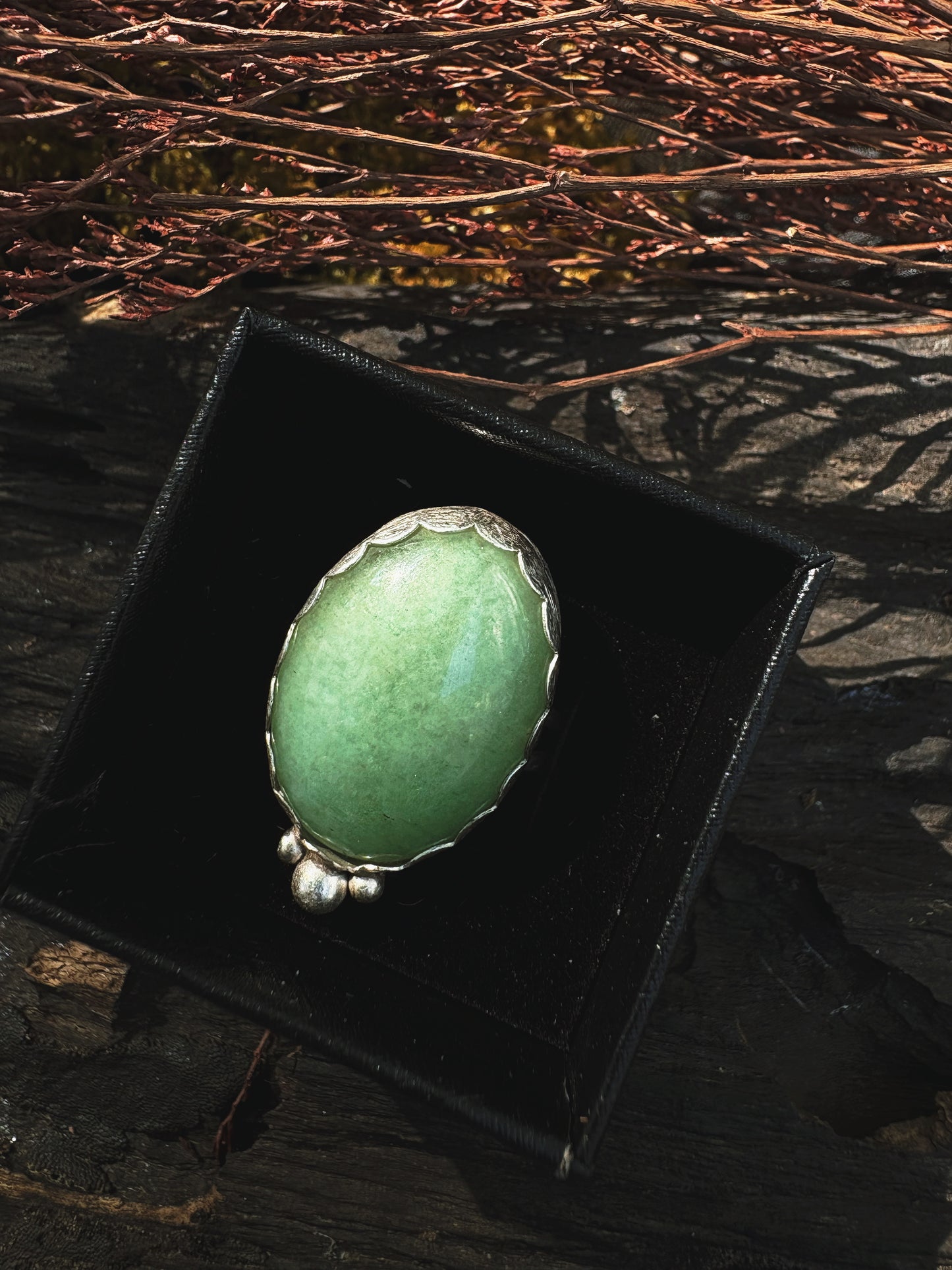 Aventurine Ring