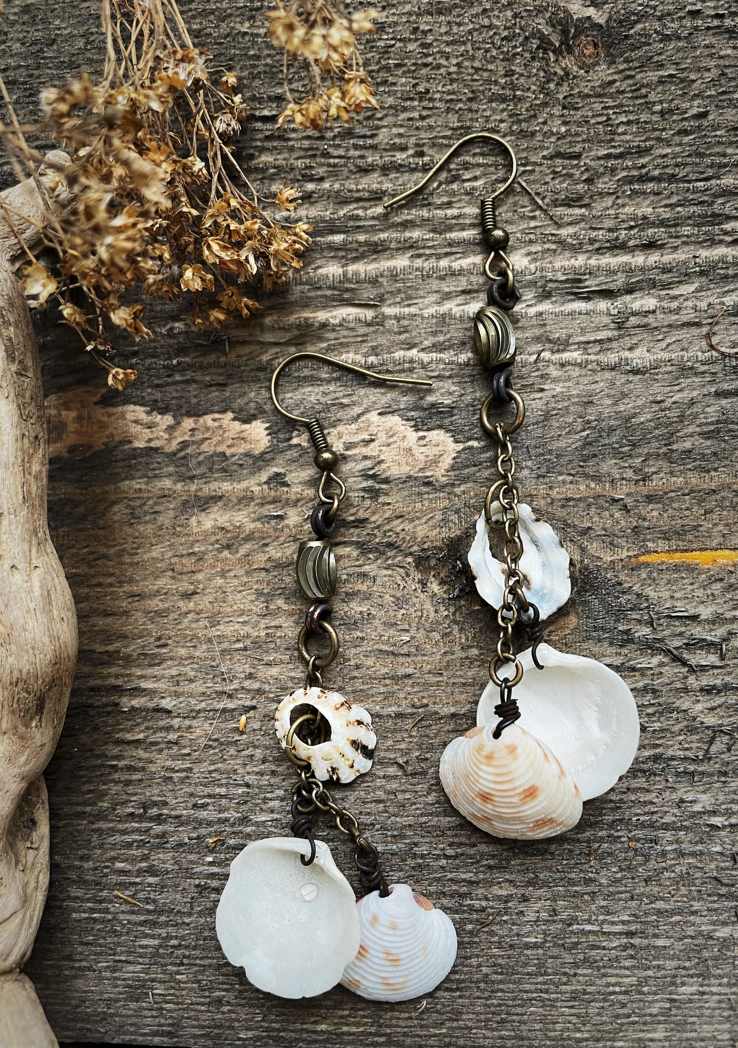 Pacific Shells Dangle Earrings