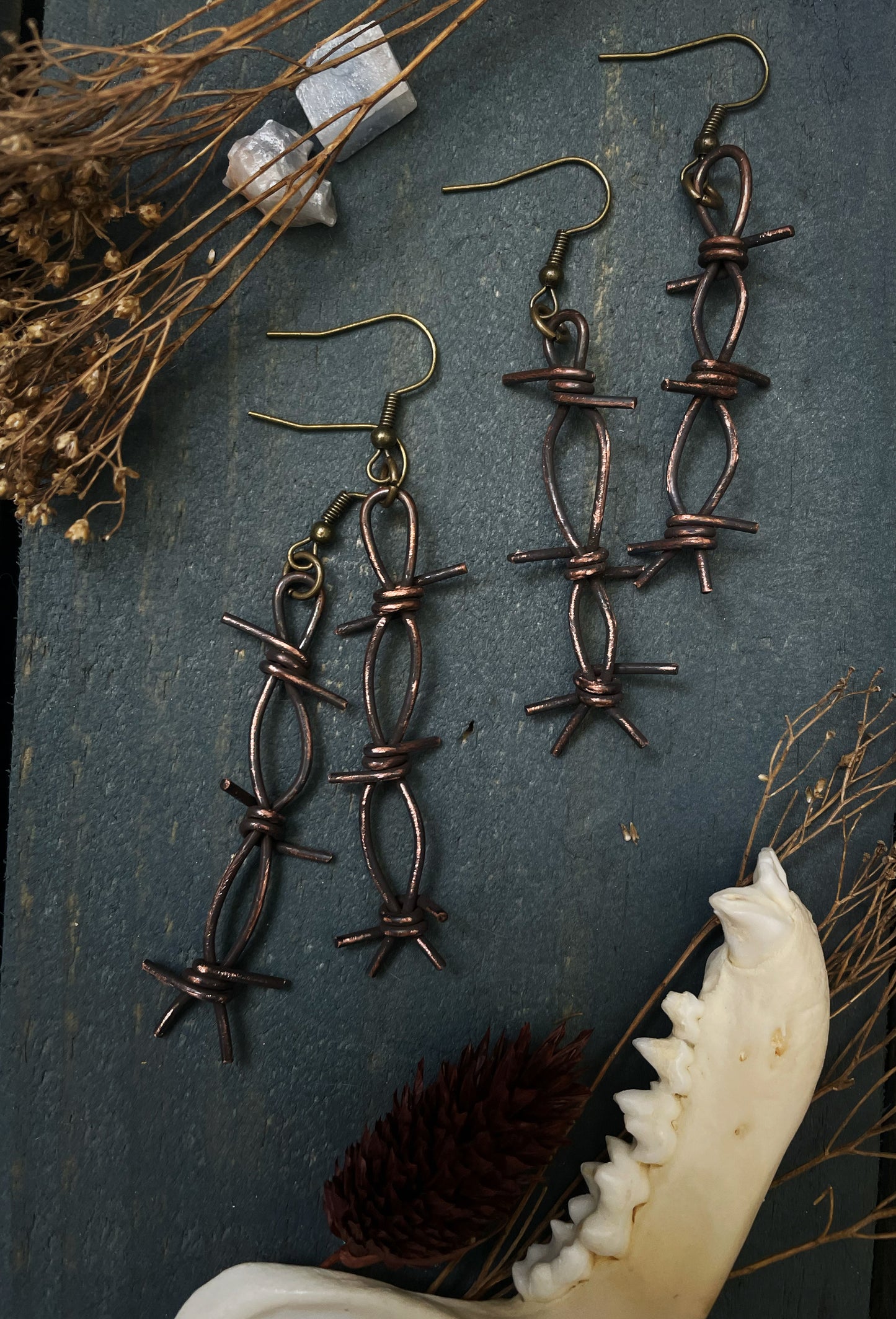 Barbed Wire Earrings