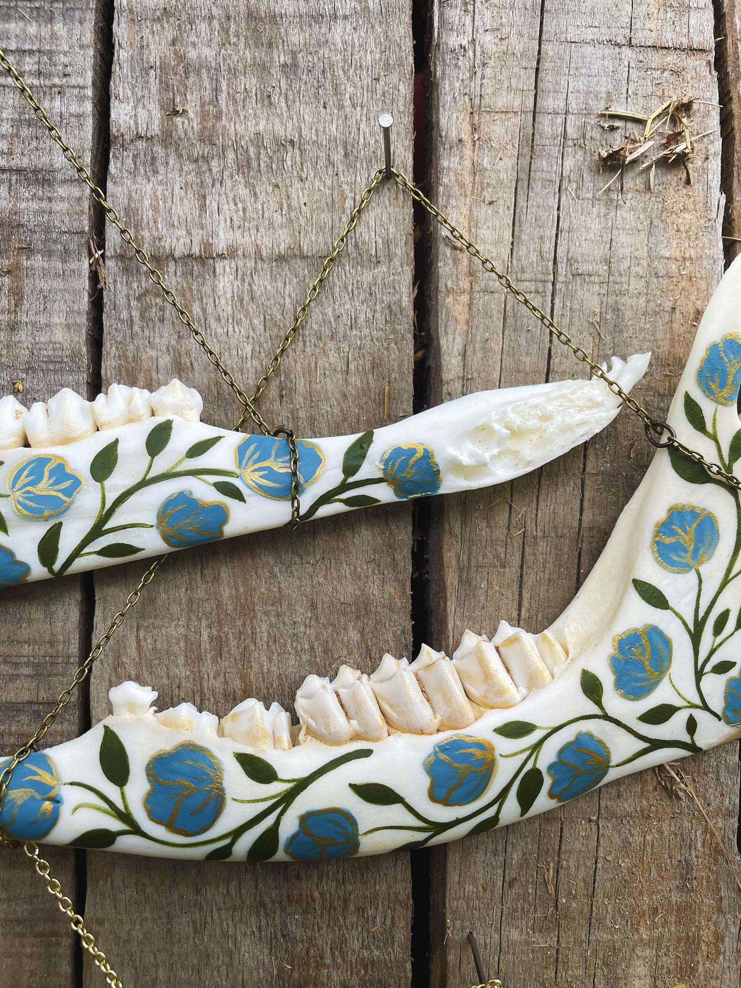 Vintage Florals Jaw Hanger