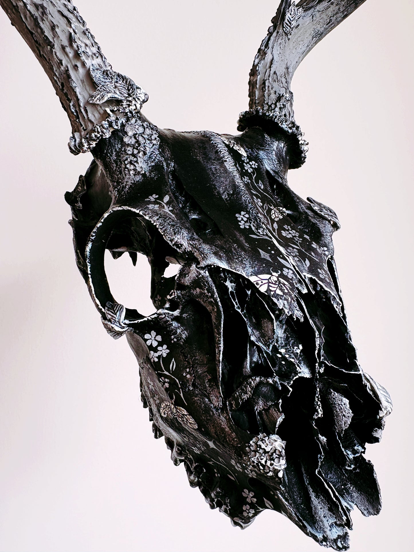 Moonlight Forest Deer Skull