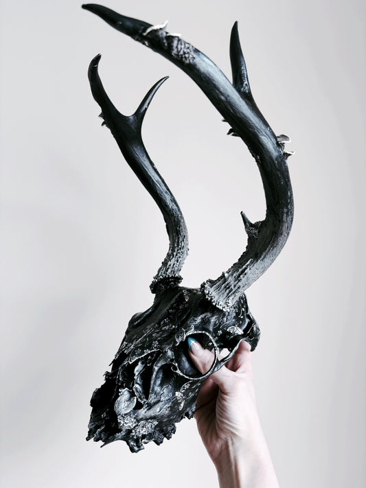 Moonlight Forest Deer Skull